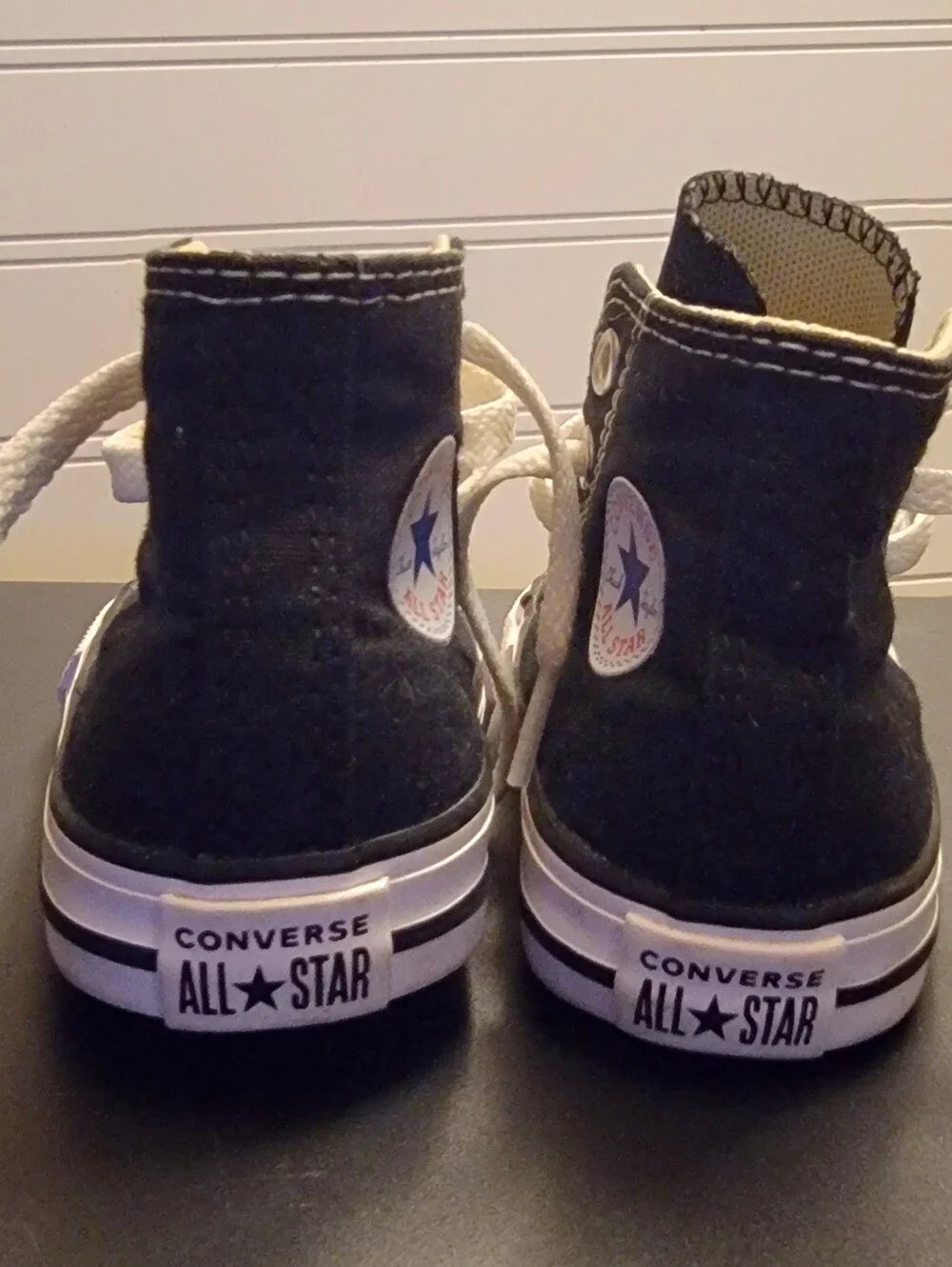 Converse Chuck Taylor All Star High (TD) 7J231 Size 5C Black/White
